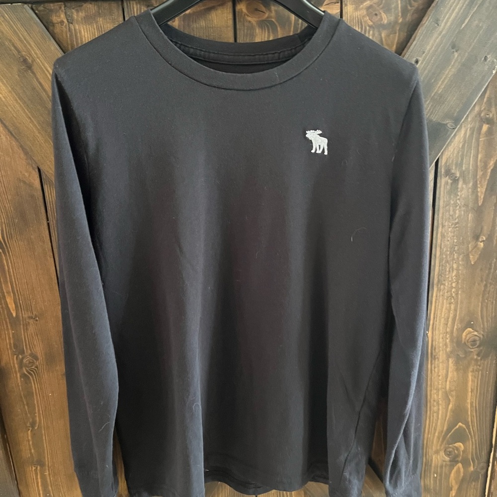 Abercrombie & Fitch Black Long Sleeve Tee
